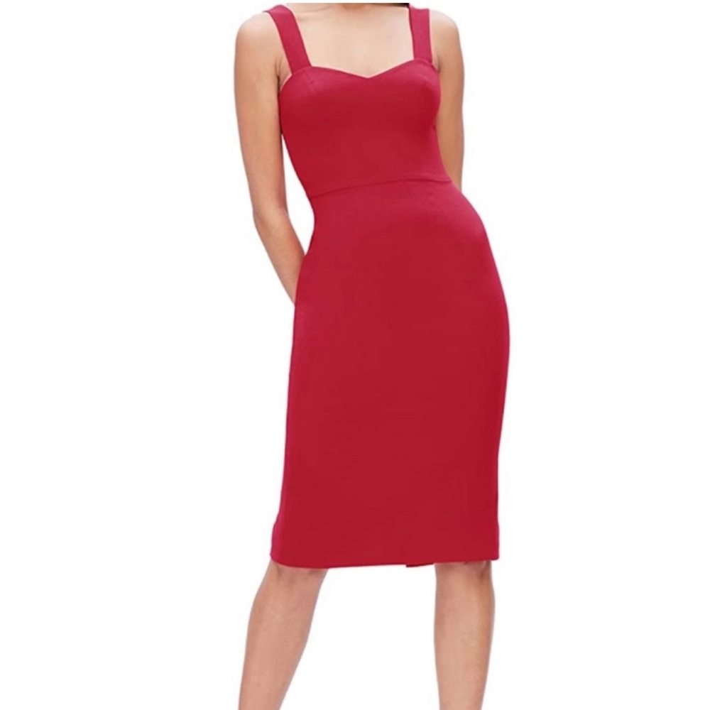 Dress the Population Women's Nicole Sweetheart (NWT)
Neck Bodycon Midi Dress
